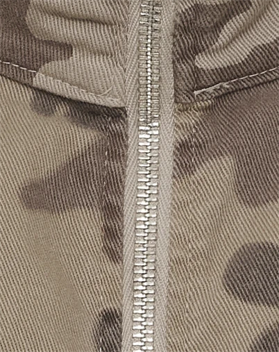Marta du Chateau - MDCSilver Vest - Beige Camo